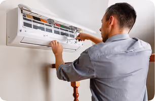 Air conditioner installation