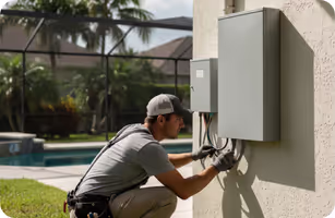 Solar battery install